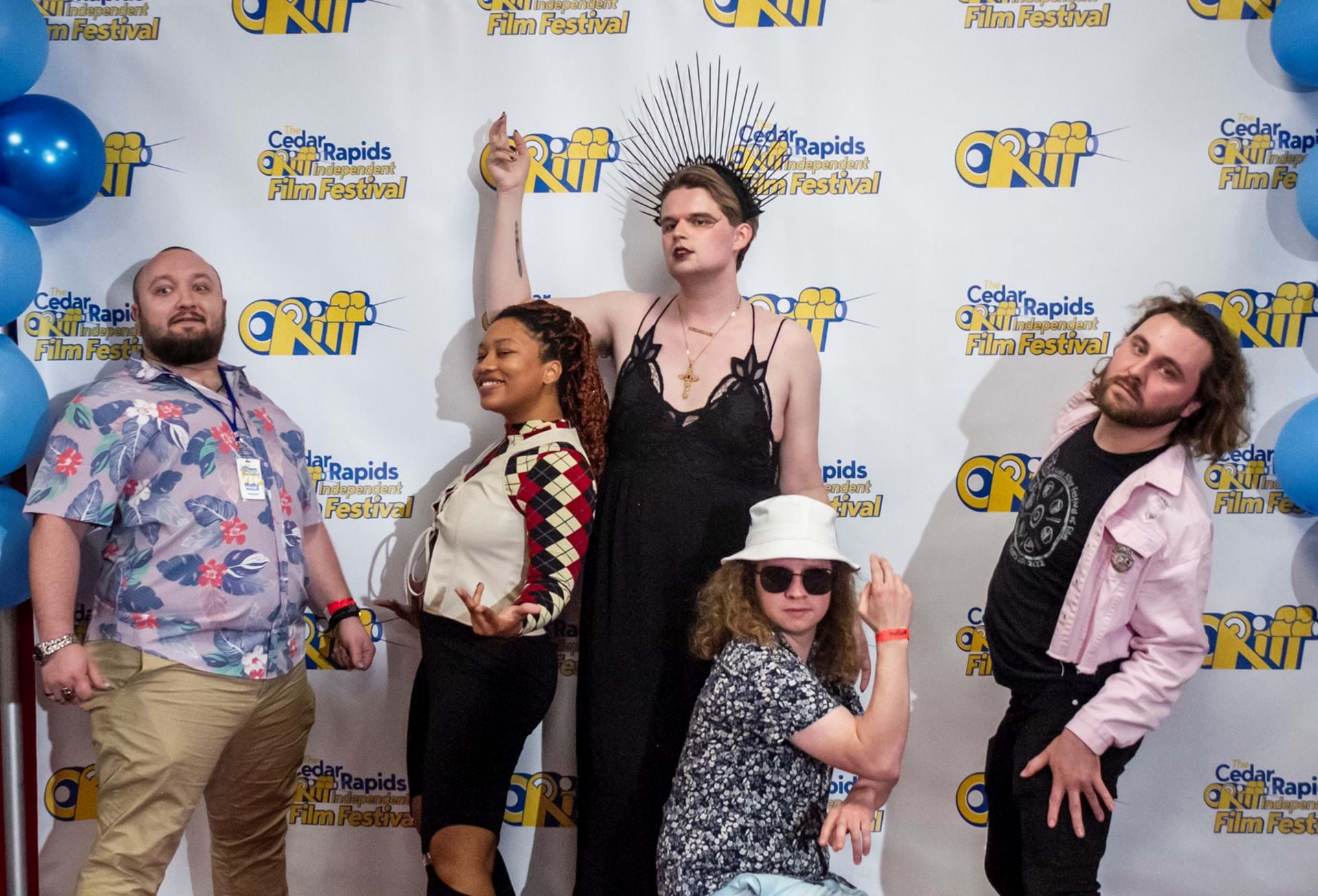 Filmmakers Mattie Weiland, Finch Moore, Carrsan Morrissey, Michael Duede, and Ben Schmidt hit the red carpet!